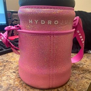 Pink Metallic Glitter Half Gallon Hydro Jug Sleeve